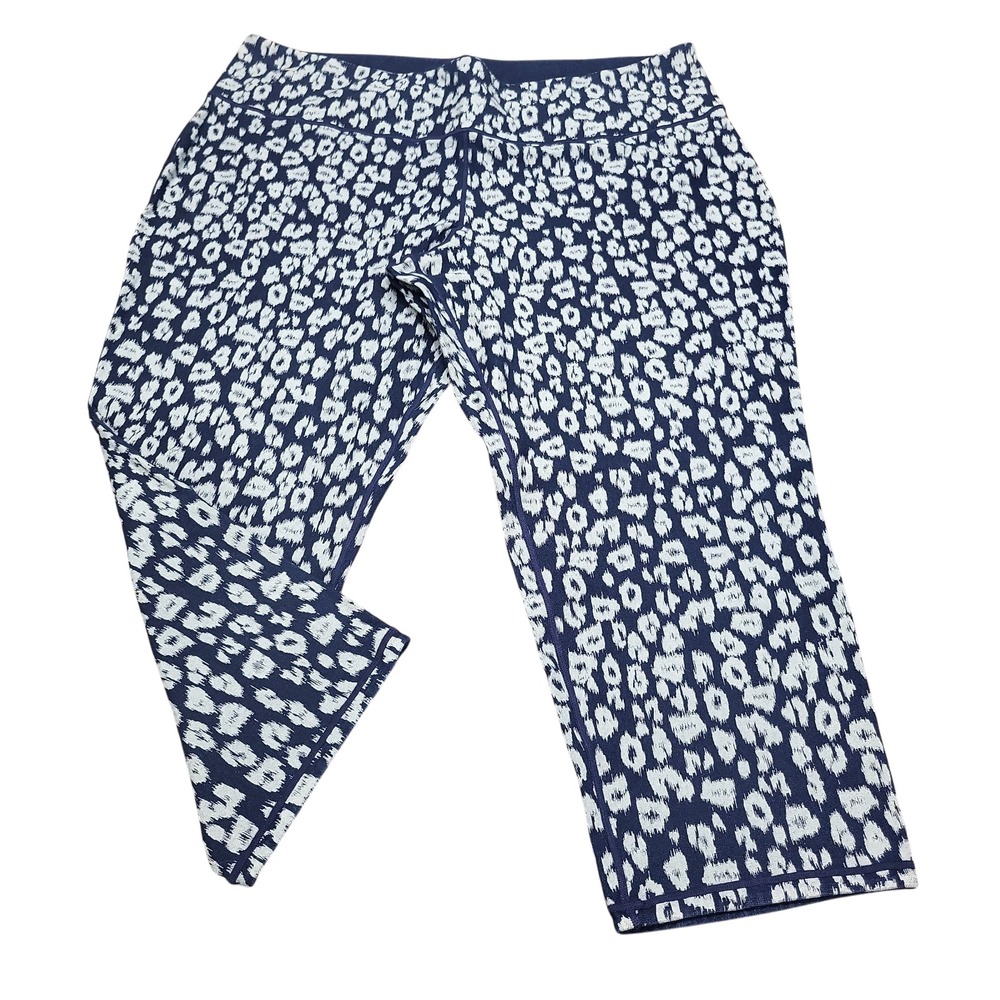Women with Control Reversible Ankle Pull On Jeans Petite Plus 3XP Blue A366041